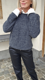 SILA shirt knit anthracite