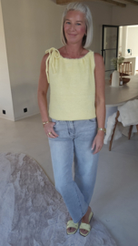 LIVIA barrel jeans soft grey