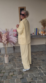 SUNLIT tailored pants soft yellow