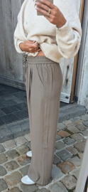 RUBY loose pants taupe
