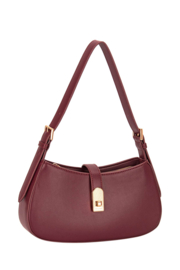 Baguette bag burgundy