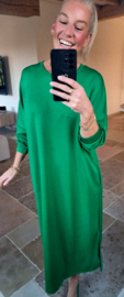 CELIA maxi sweatshirt dress green