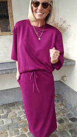 LOVELY sweatshirt aubergine