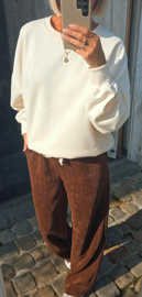 PAIN AU CHOCOLAT sweatshirt vanilla - choco