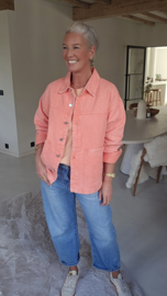 THE PERFECT JEANS jacket peach