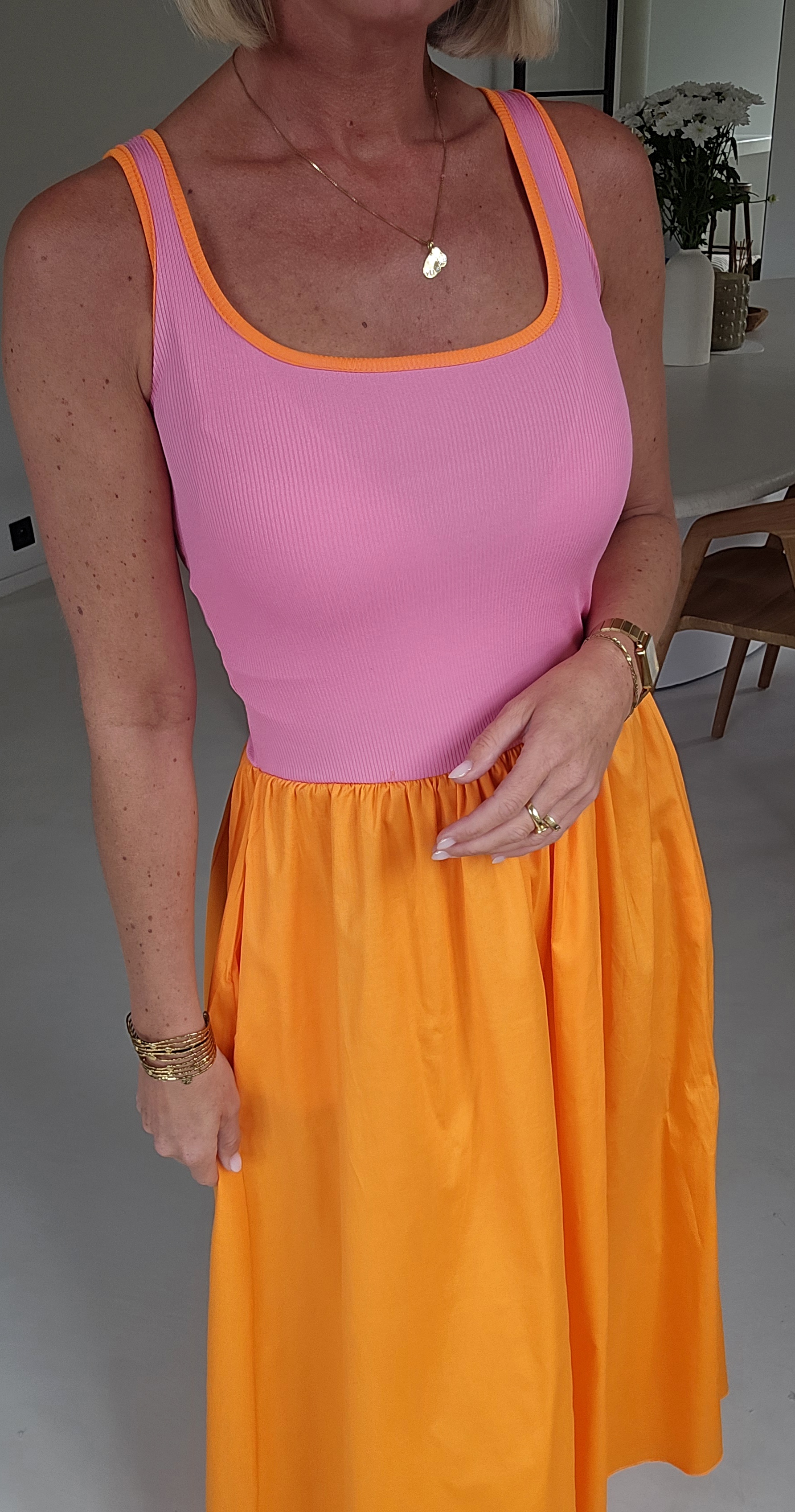 LOVI maxi dress pink