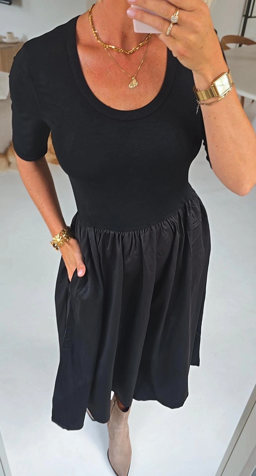 SEZANNA maxi dress black