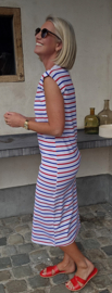 MEREL striped cotton dress