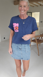 NO BAD DAYS T-shirt navy