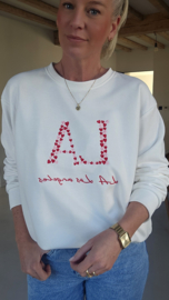 LA sweatshirt white
