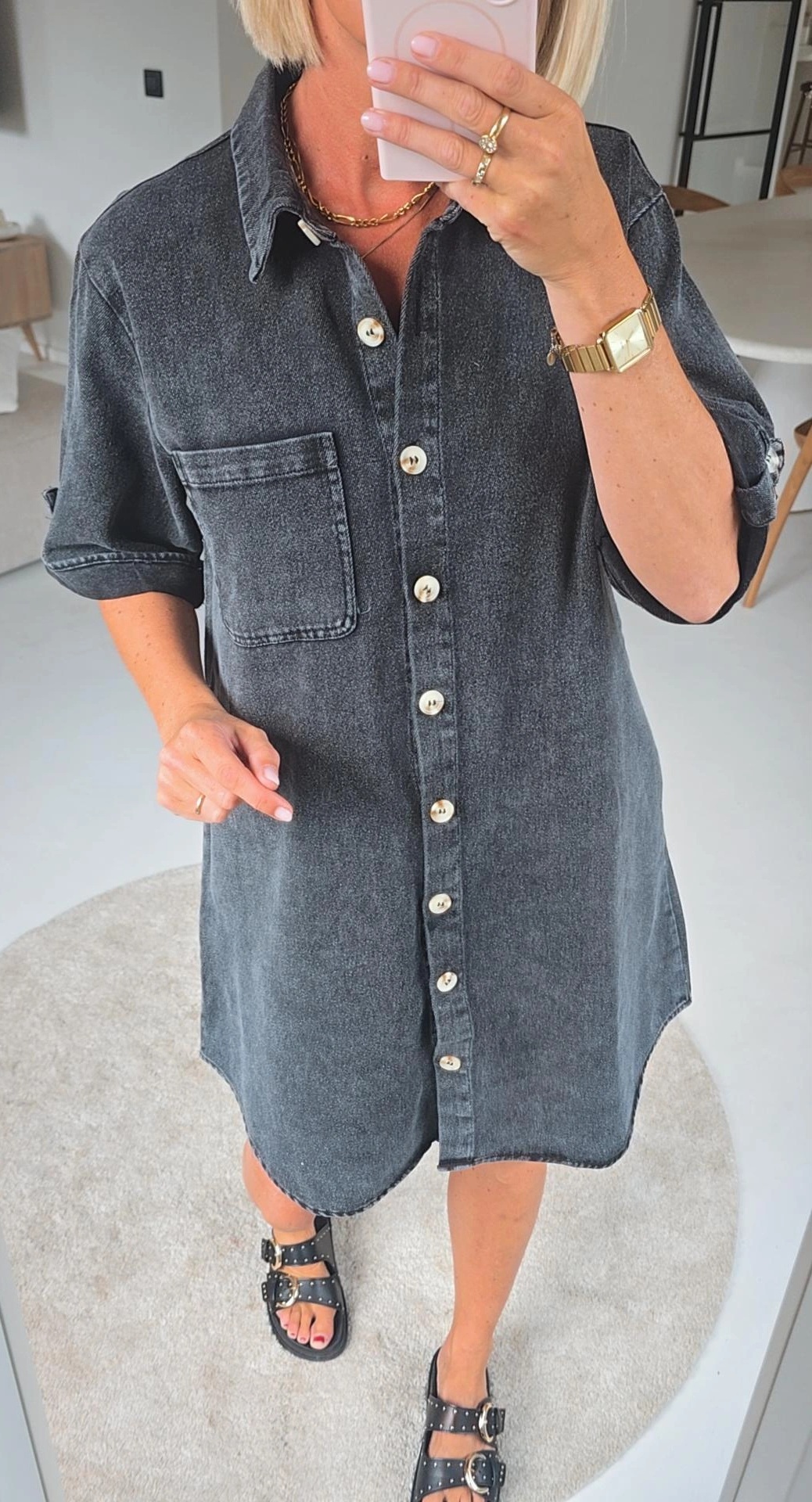 THE PERFECT JEANS 3 dress black