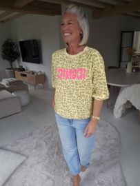 ICONIC LEO sweatshirt yellow