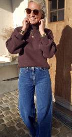 IRA winter petite soft knit chocolat