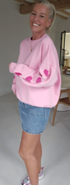 VALENTINE sweatshirt soft pink