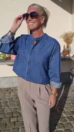 AZZURRA denim blouse
