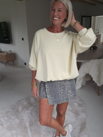 LENI sweatshirt soft yellow