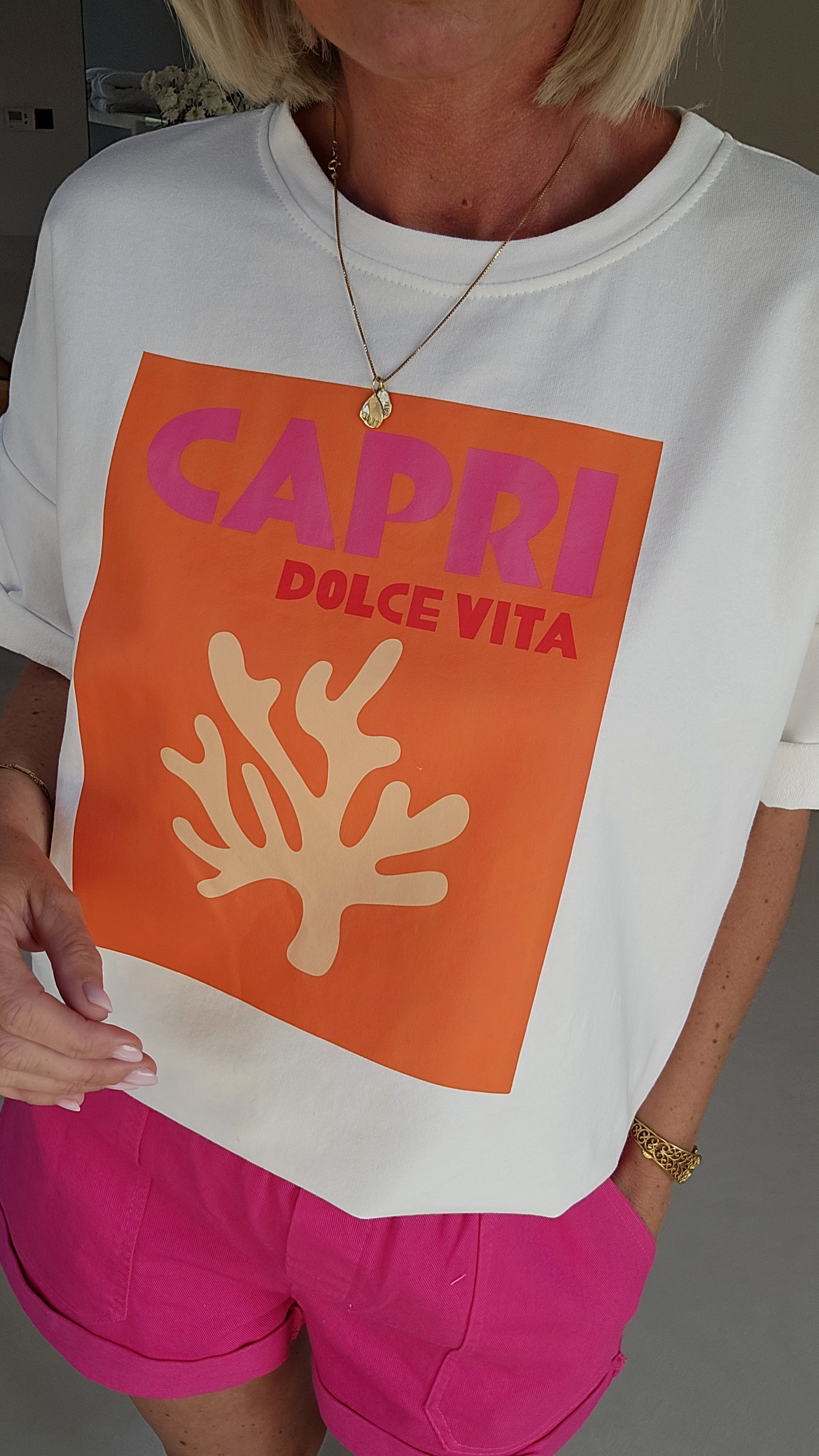 CAPRI cotton T-shirt