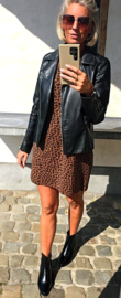 ROAR dress camel