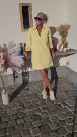 THE PERFECT JEANS 2 longsleeve dress yellow