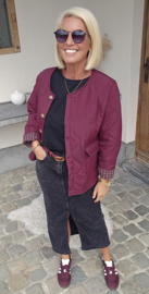 SIBIL light coat burgundy