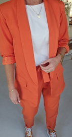 BUYorCRY suit peachy orange 3 piece set