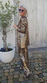 GOLDEN GODDESS party suit