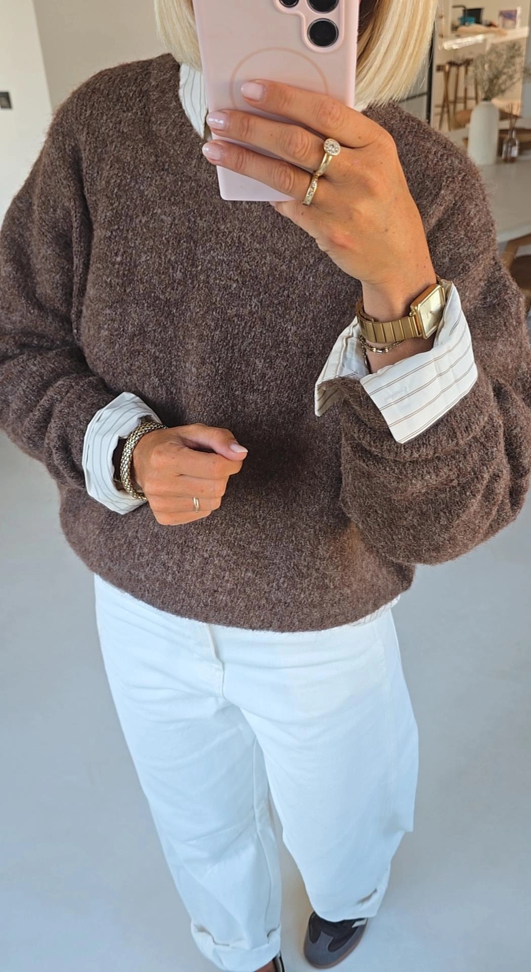 BEZIERS soft knit hazelnut