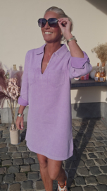 THE PERFECT JEANS 2 longsleeve dress lilac