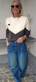 WINONA knit khaki ecru