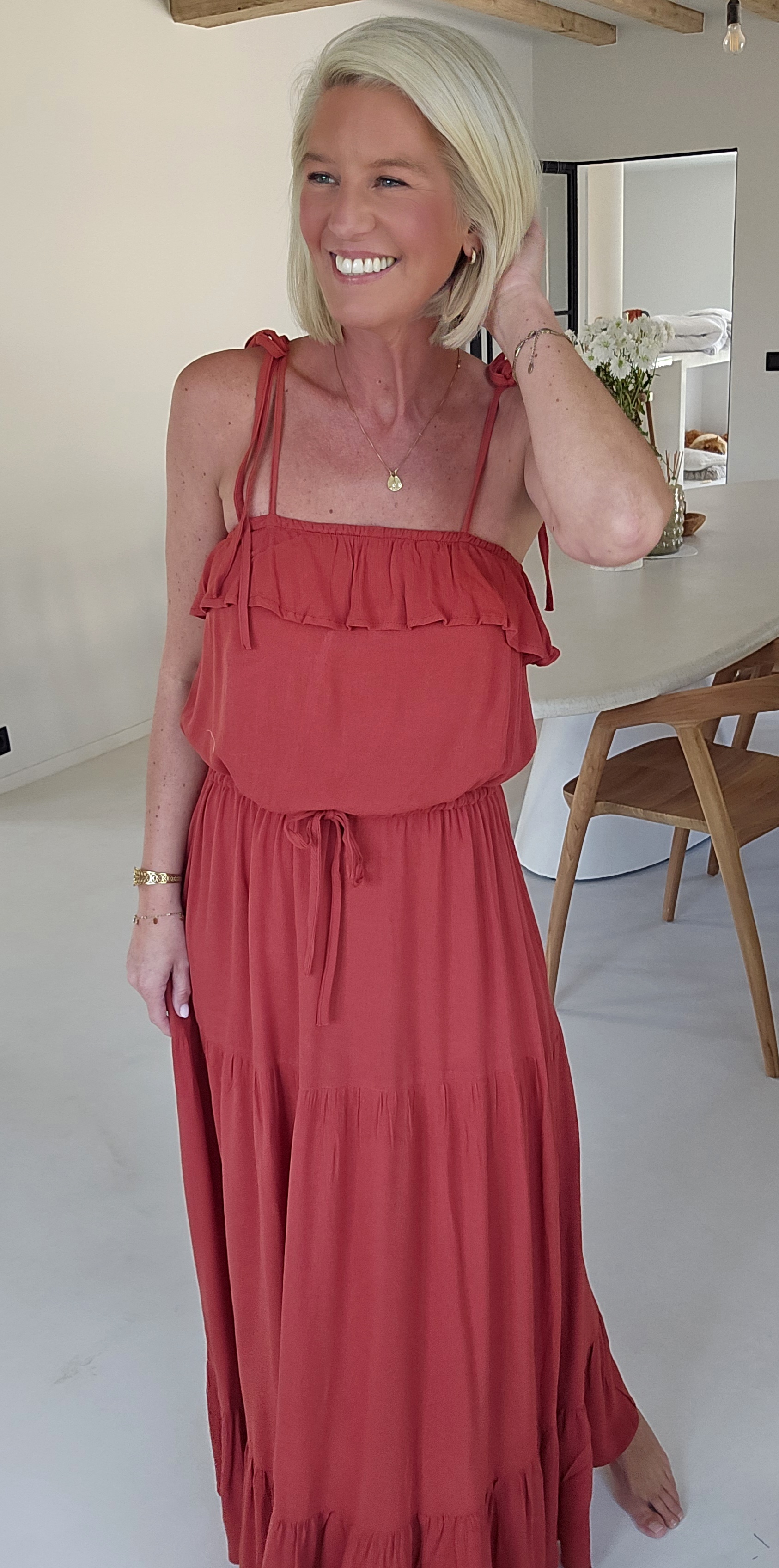 LILITH maxi dress terra