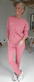 LOENA 2 jogger set old pink