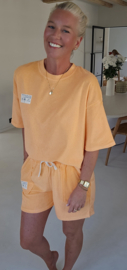 SISI terry set peachy orange