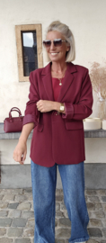 CLASSY blazer burgundy