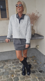 LIESJE cardigan softer grey