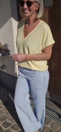 INA viscose tee yellow