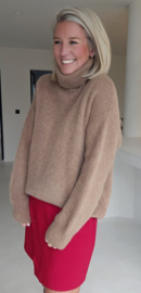 CHARLINE turleneck knit camel