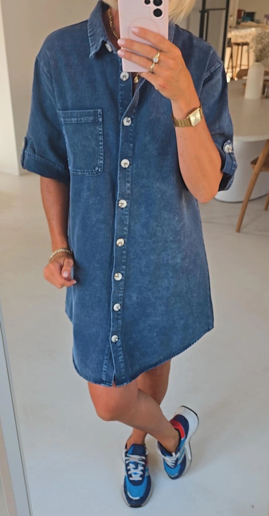 THE PERFECT JEANS 3 dress navy