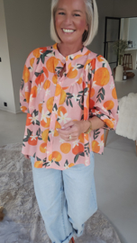 BLOOM ESCAPE blouse citrus crush
