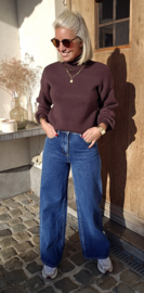 IRA winter petite soft knit chocolat