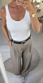 BILLIE-JEAN suit pants soft khaki