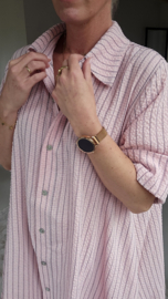 CELESTE maxi dress soft pink curve