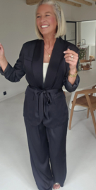 ROSIE satin suit silky black
