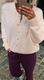 LIESJE cardigan soft powder pink