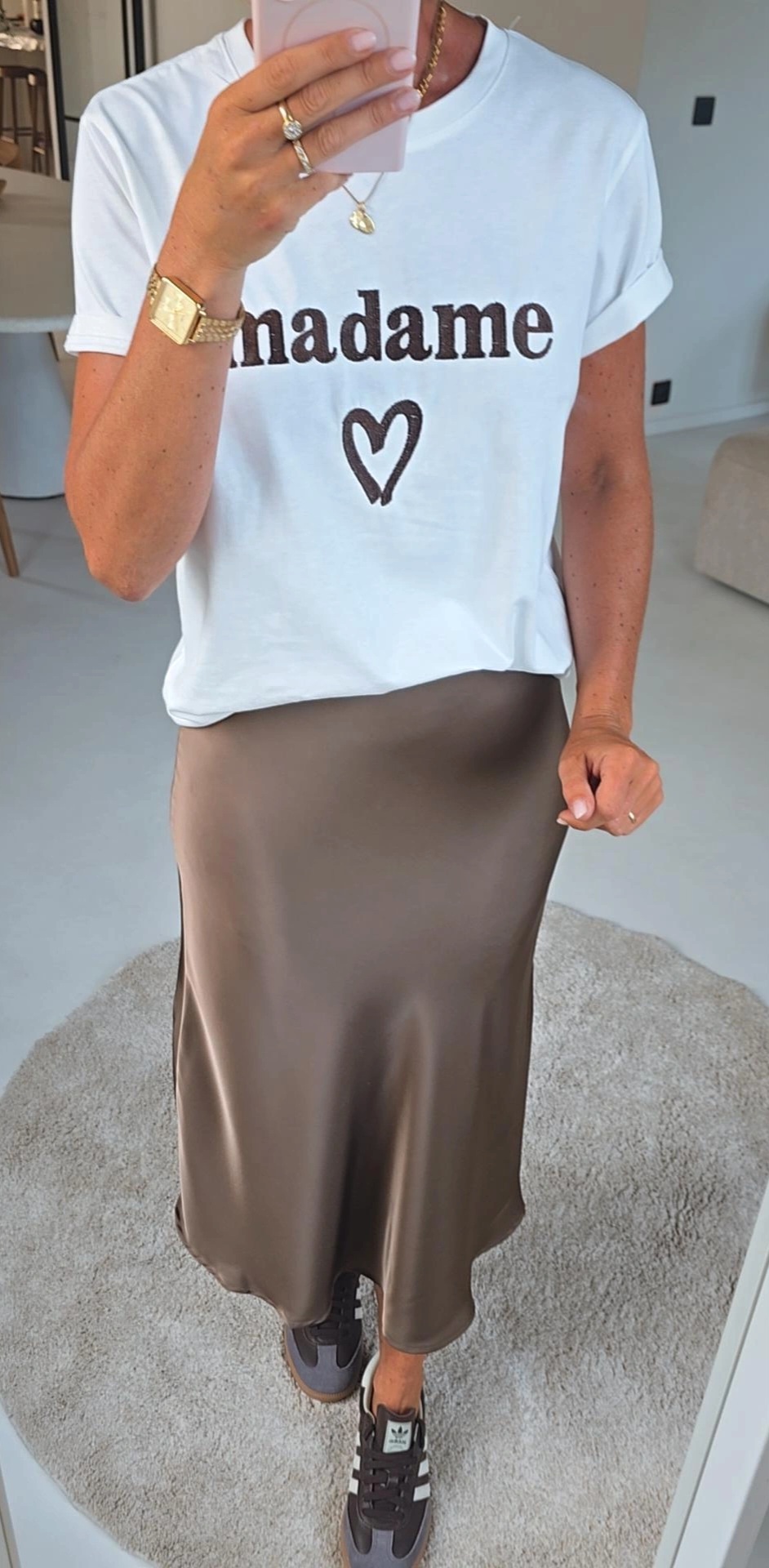 MADAME cotton T-shirt white