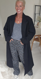 CARA maxi coat black