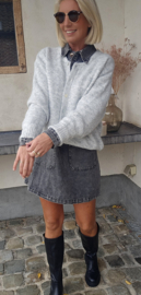 LIESJE cardigan softer grey
