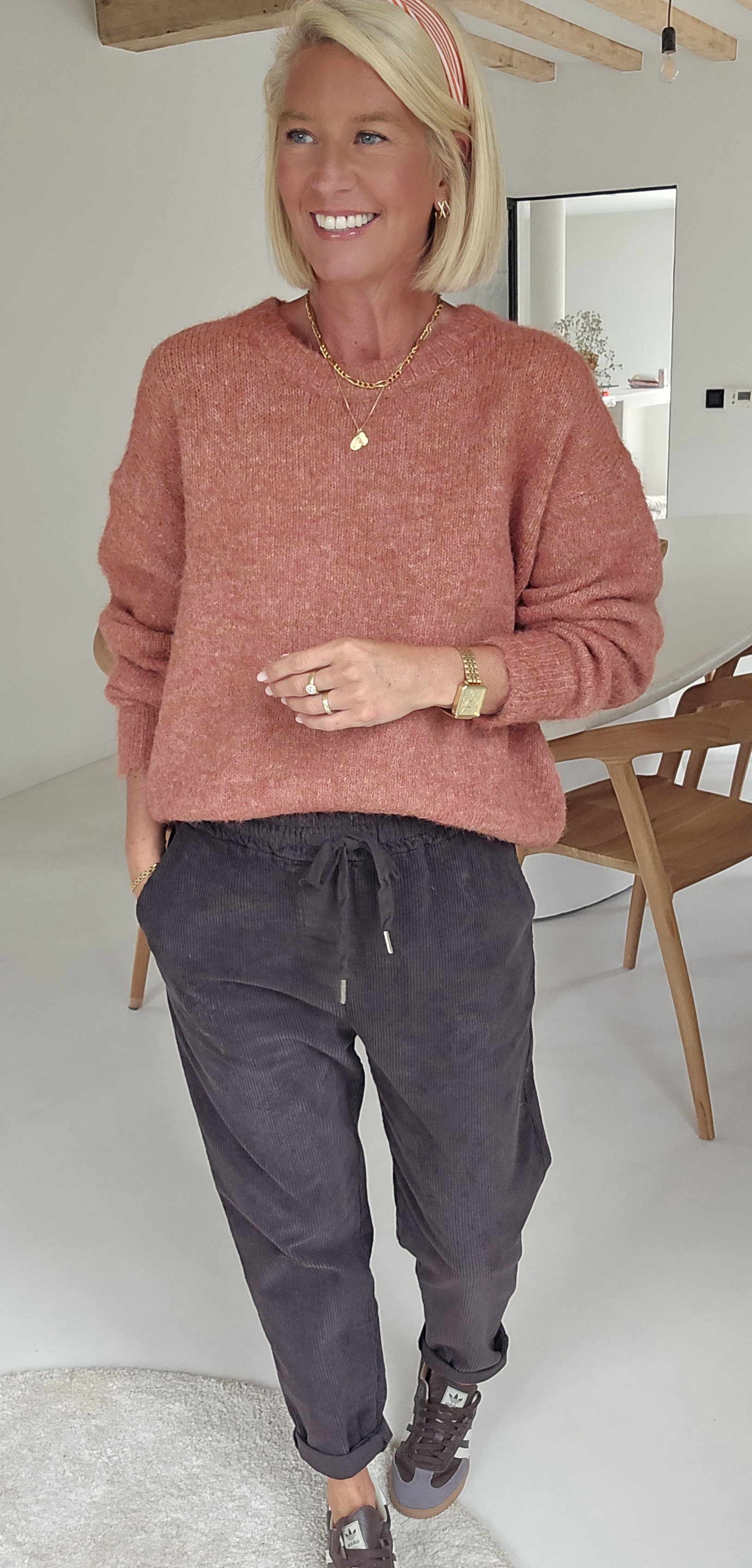 BEZIERS soft knit rust