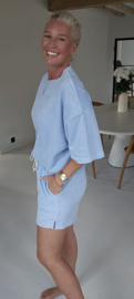 SISI terry set blue