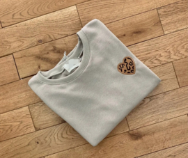 LEO LOVE sweatshirt beige