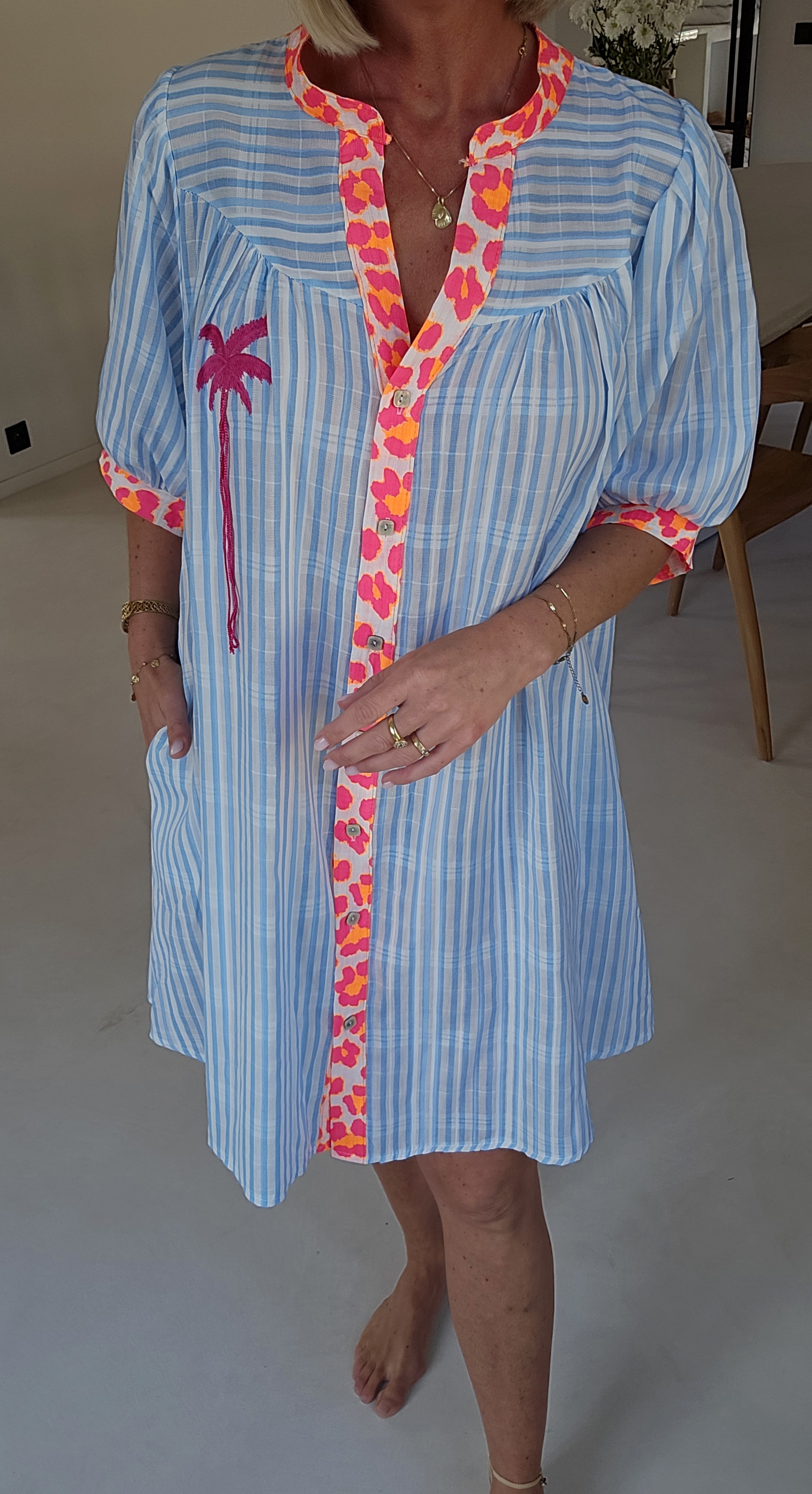 PALMTREE 2 beach dress